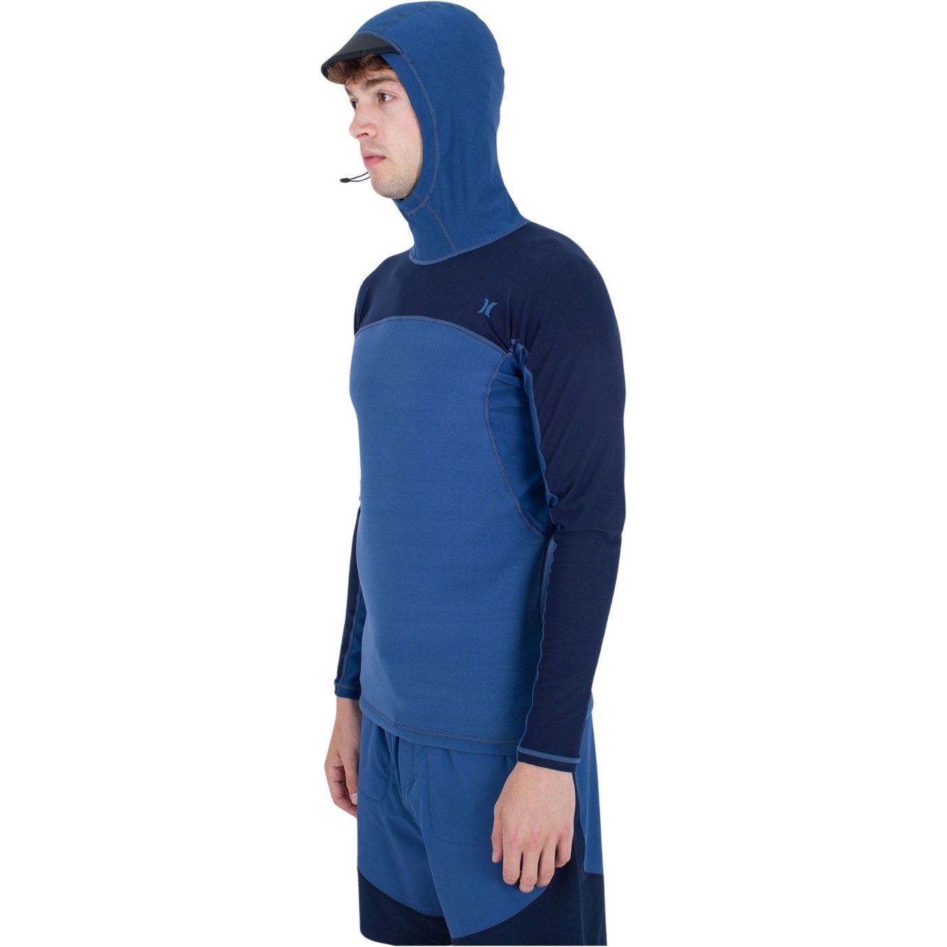 Hurley Mens Coast Guard Hooded Long Sleeve Surf Top MAT0000770